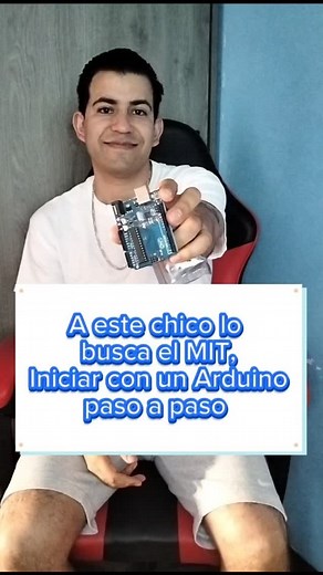 A este chico lo busca el MIT para que explique estos conceptos en la universidad Tus inicios con el Arduino paso a paso ... Los elementos que ocupamos para la práctica son 1 Arduino uno 1 Led 1 Resistencia de 220 ohms 1 botón 1 protoboard Cables Si no sabes dónde comprar físicamente podrás pedirlos por mercado libre o házmelo saber en los comentarios y te ayudo a buscarlos elementos. Mañana subiré el vídeo colocando el código y explicando podrás aprender tus inicios en programación. #arduino #pr