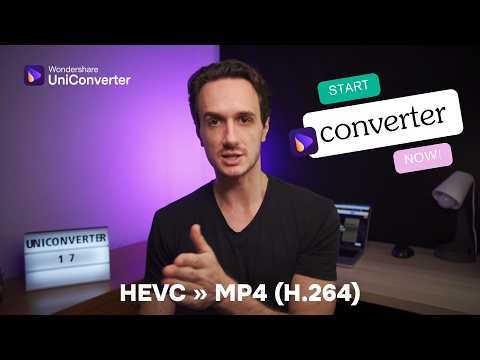 How to Convert iPhone MOV (HEVC/H.265) to MP4 H.264 to Fix Premiere/DaVinci Lag (Batch in 2 Minutes)