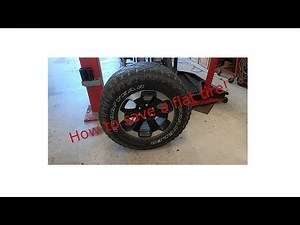 How to use a tire plug kit