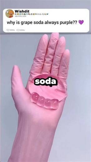 why is grape soda always purple?? 💜