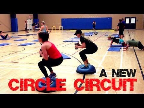 Circuit Training Ideas - Circle Circuit Bootcamp Workout