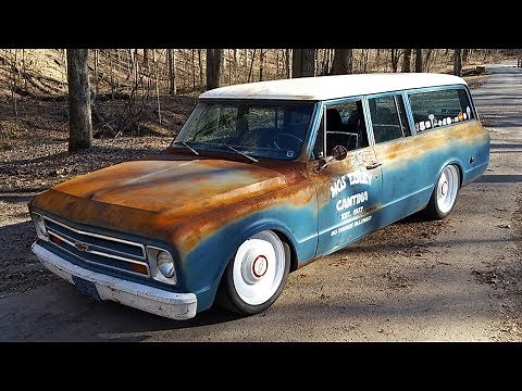 1972 Chevrolet C10 Suburban Rat Rod / Hot Rod Build Project