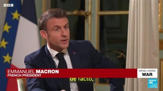 Macron calls for ceasefire, says there's 'no justification' for Israel's bombardments