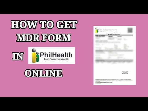 HOW TO GET MDR FORM IN PHILHEALTH ONLINE | PAANO KUMUHA NG MDR FORM SA PHILHEALTH ONLINE