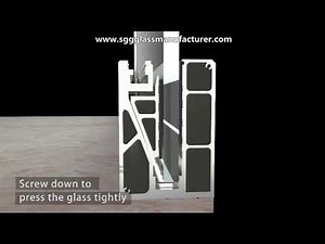 Alumium U channel for railing, balustrade or fence