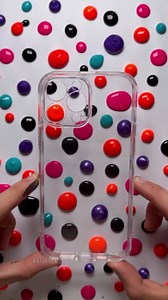 Case of Colors in Random Polka Dots