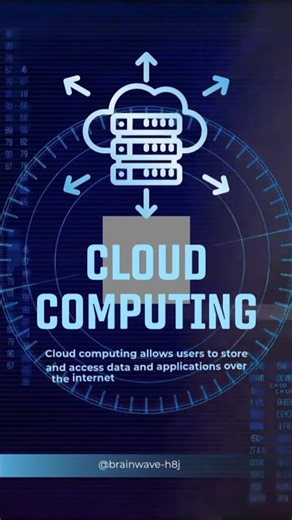 "Cloud Computing Explained in 20 Seconds ☁️💻"#clouds