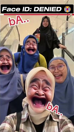 Escalator Filter Prank Gone Perfect #EscalatorPrank #FunnyPranks #Shorts