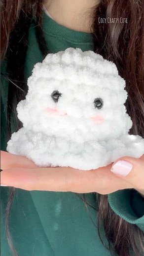 Let’s Crochet a Ghost 👻 Happy Spooky Season! 🧡 #crochet #crochetpatterns