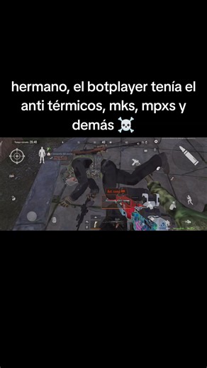 Arena Breakout Mobile: botplayer con antimétricos, MKS y MPX — reacción