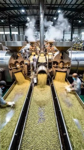 ☕ Coffee Production Process Timelapse | From Farm to Factory