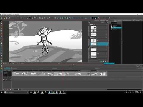 How to Add Blurs Using Storyboard Pro