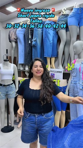 Maylu Jeans on Instagram: "Short jeans rígido 📲 pedidos 989612593- 986555338"