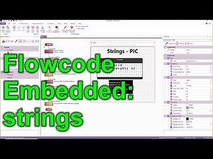7 - Working with strings (E-blocks 3 and Flowcode V11)