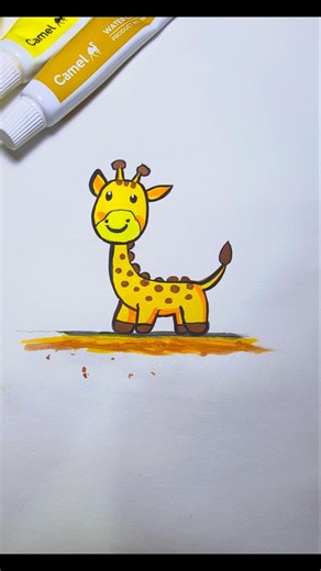 “Did you like it?” #viral #art #mustseeart #minicanvaspainting #small #cartoon #drawing #cute #olla.