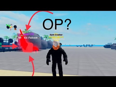 STATS OF THE UNEVOLVED MAX LEVEL VOLTAIC FALCON IN MUSCLE LEGENDS