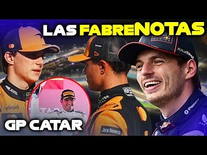 Las FABRENOTAS del GP Qatar de F1