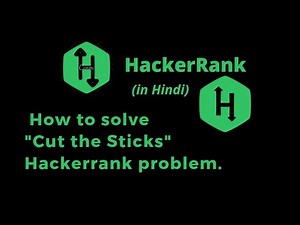 Cut the Sticks HackerRank Solution || Explanation in Hindi || coding4u