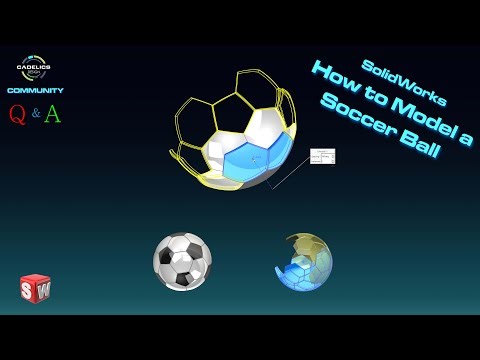SolidWorks Q&A - Soccer Ball Modeling Explained Step by Step