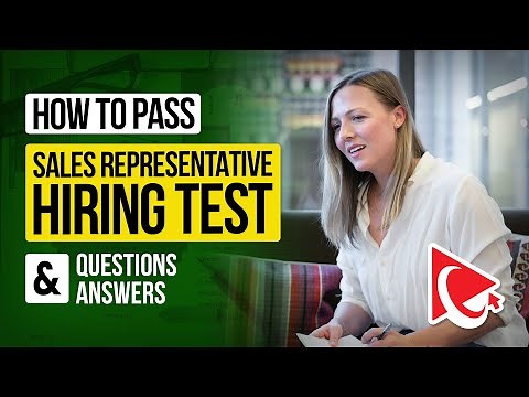 How to Pass SALES REPRESENTATIVE EMPLOYMENT ASSESSMENT TEST - Questions and Answers with Solutions