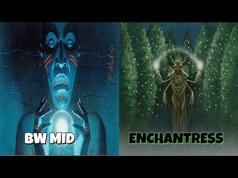 MTG PREMODERN best of 3: BW MIDRANGE VS ENCHANTRESS. Premodern MTG Showdown sideboard shutdown plan.
