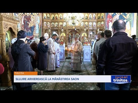 Slujire arhierească la mănăstirea Saon