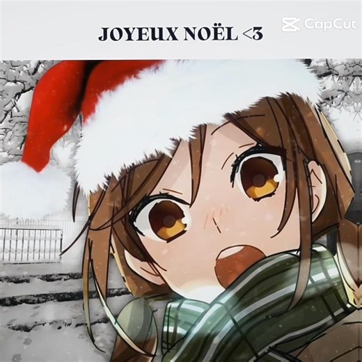 Happy christmas 🎄🤶❄️ #anime #hori #horimiya #noël