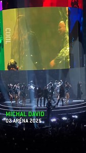 Michal David O2 Arena 2025🕺🏻💚🪩 @michal_david_oficialni #primacool | Prima COOL