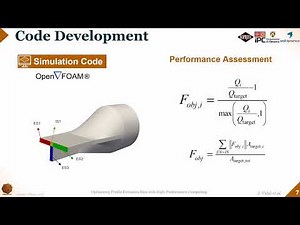 18th OpenFOAM Workshop - Optimization, control, data driven simulations and machine learning 3
