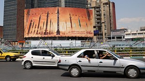 'Blasts' shown over Iran in IRGC video