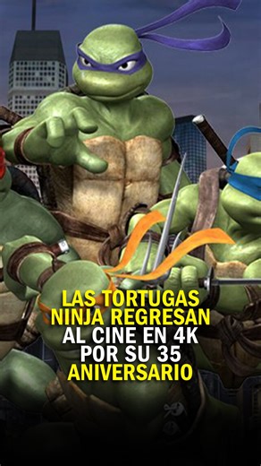 Teenage Mutant Ninja Turtles 2: The Secret of the Ooze vuelve a la pantalla grande con una remasterización en 4K que mejora imagen y sonido para celebrar sus 35 años! Un viaje directo a la nostalgia noventera con más color, más potencia y más pizza 🍕🐢 Este reestreno promete una experiencia renovada que se disfruta como nunca en el cine, ideal para fans de toda la vida y nuevas generaciones! Ahora solo queda cruzar los dedos para que alguna distribuidora la traiga a Perú y gritar bien fuerte: G