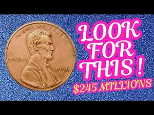1996-D One Cent Coin Worth $245 Million? The Rarest Penny Ever Discovered!