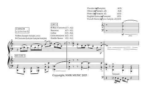 OUT TO SEA and THE SHARK CAGE FUGUE From JAWS Score Reduction and Analysis