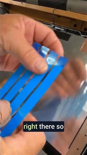 The Adhesive Tape Trick That Saves Hours on Screen Fixes #diy #tech #hack