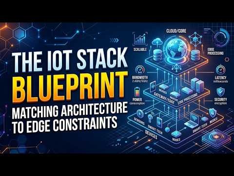 The IoT Stack Blueprint: Matching Architecture to Edge Constraints
