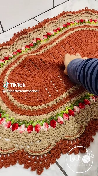 Tapete Antúrio em Crochê: Curso Criativo