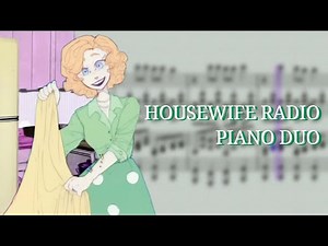 (Flash Warning) [Piano Duo] GHOST - HOUSEWIFE RADIO