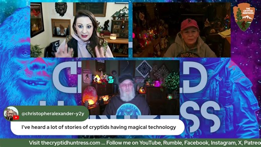 December 29, 2025 - Frogman & Subterranean Reptilians On this episode, Jessica explores a viral video of an apparent Frogman in Cancun, Mexico, showing a frog-like humanoid squatted on the roof of a building. The video is so realistic, that the internet is buzzing as to whether AI has blurred the line between fantasy and reality. Are interdimensional creatures appearing from inner earth? Subterranean reptilian species have been reported for centuries across Central and South America. Midwest Nig