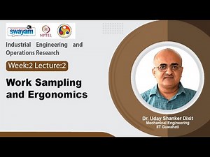 Lec 7: Work Sampling and Ergonomics