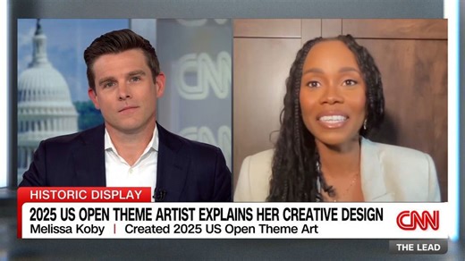 Artist behind the US Open theme on making history & honoring a tennis legend