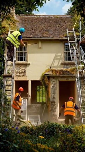 How that area could be restored? #renovation #timelapse #abandoned