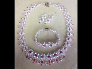 (Tutorial) Dream Wedding Necklace Set PART 1 (Video 58)