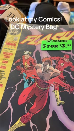 Look at my Comics! 5 random DC back issues #comics #comicbooks #comicbooktiktok #DC #DCComics