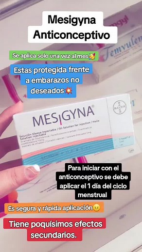 Anticonceptivo Mensual: Mesigyna y Sus Beneficios