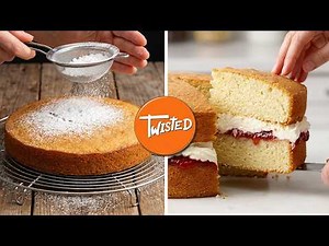 How to bake the PERFECT Victoria Sponge (1:1:1:1 Rule)