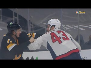 Tom Wilson Drops The Gloves With Trent Frederic