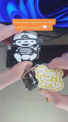 3D printed Mac Miller Keychains #music #macmiller #3dprinting