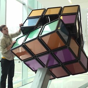 1.8M views · 11K shares | Could you solve this 1,500-pound Rubik’s Cube? | Insider Tech | Facebook