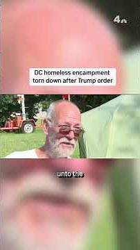 Crews tear down DC homeless encampment after Trump said residents must leave | NBC4 Washington