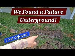 Well Pump Troubleshooting! Diagnosing the Electric Line to the Well. Repair a Broken Wire in ground.